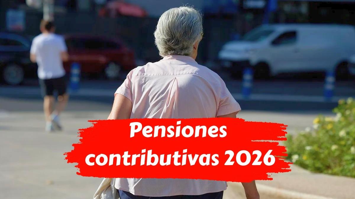 Pensiones contributivas 2026 aumento del 2,7% beneficiará a todos los jubilados