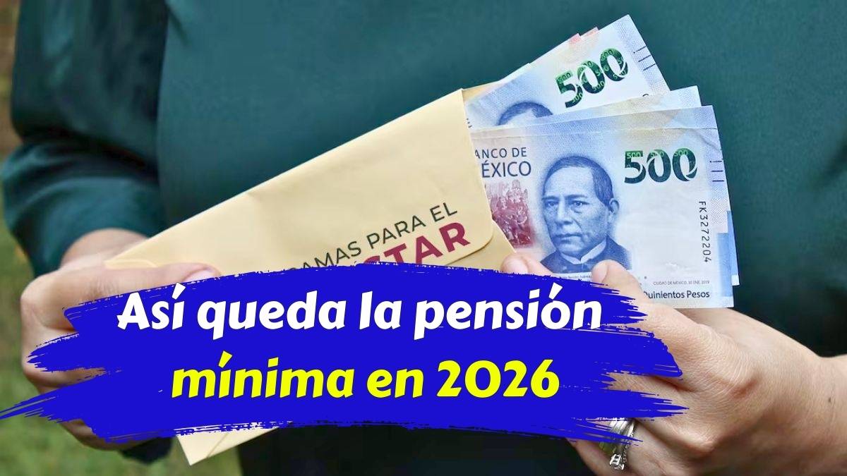 Así queda la pensión mínima en 2026 cifras del aumento calendario oficial y novedades del sistema