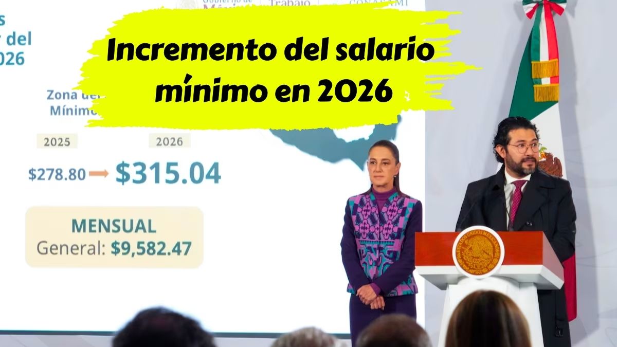 Incremento del salario mínimo en 2026 cifras actualizadas deducciones y día de publicación