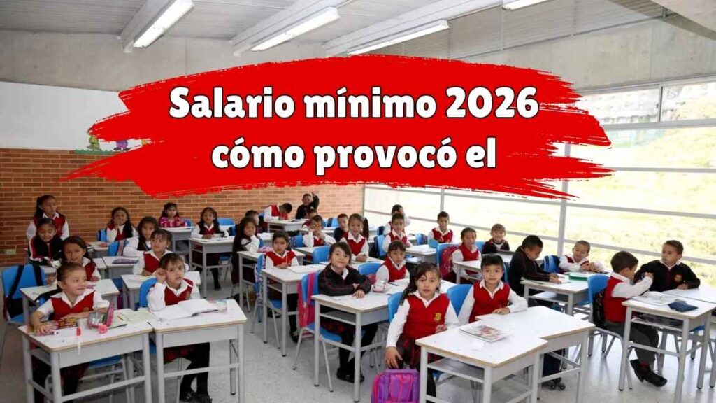 Salario mínimo 2026 cómo provocó el cierre de miles de colegios privados