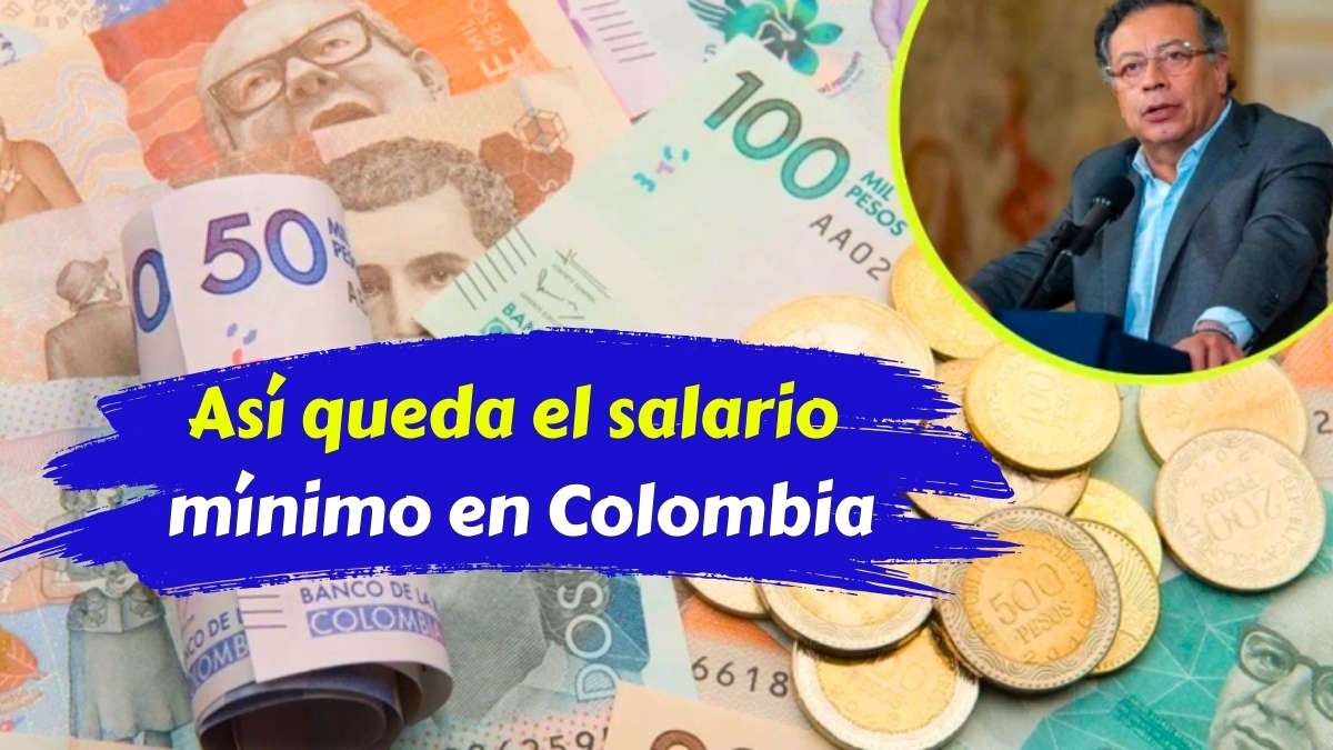 Así queda el salario mínimo en Colombia para 2026 y el monto actualizado del auxilio de transporte