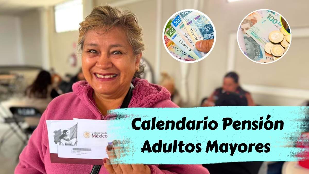 Calendario Pensión Adultos Mayores enero 2026 cuándo cobran los beneficiarios del 5 al 9