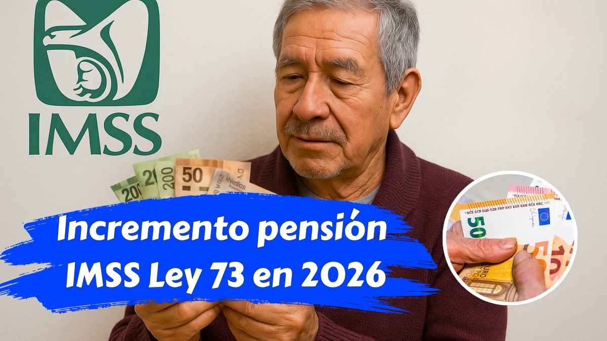 Incremento pensión IMSS Ley 73 en 2026 calendario oficial de pagos